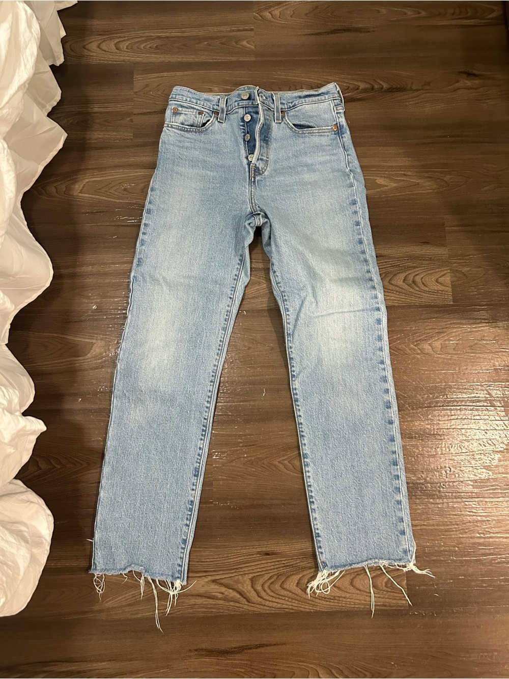 Levi's Light Blue Straight Leg Women's Jeans